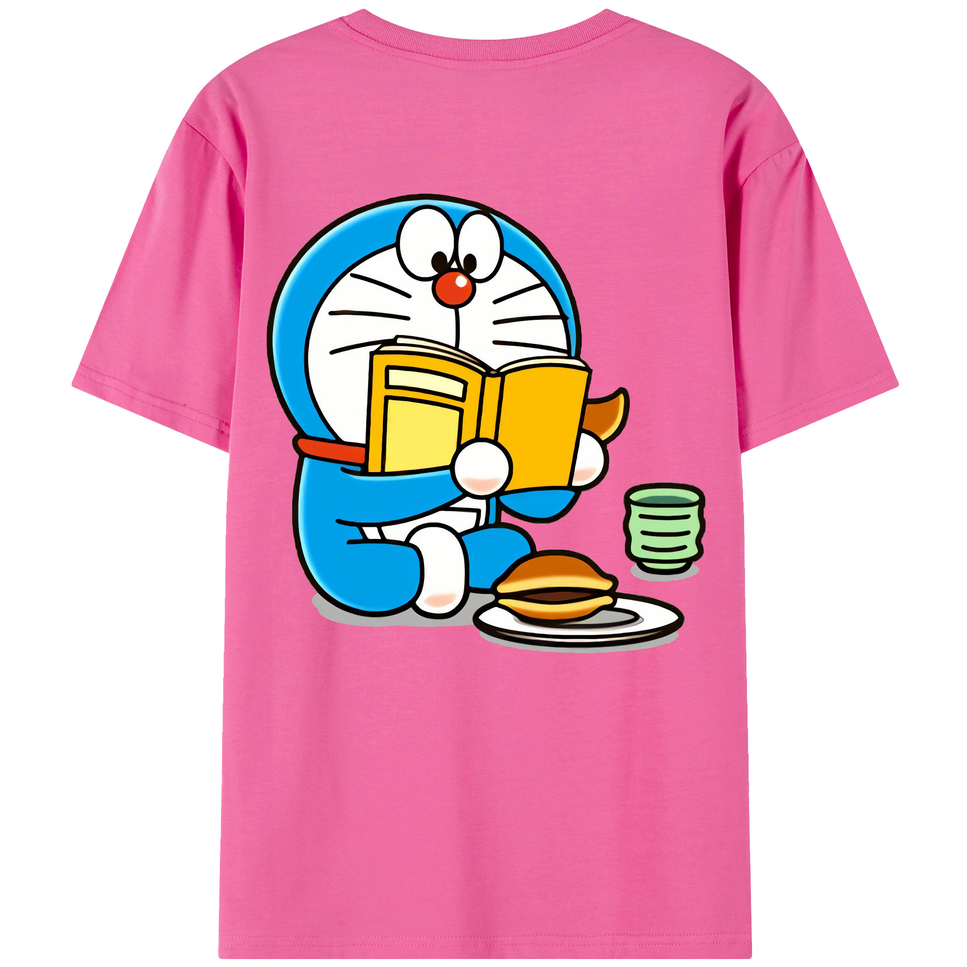 （画像用） ドラえもん Doraemon レディース半袖Tシャツ(バックプリント)